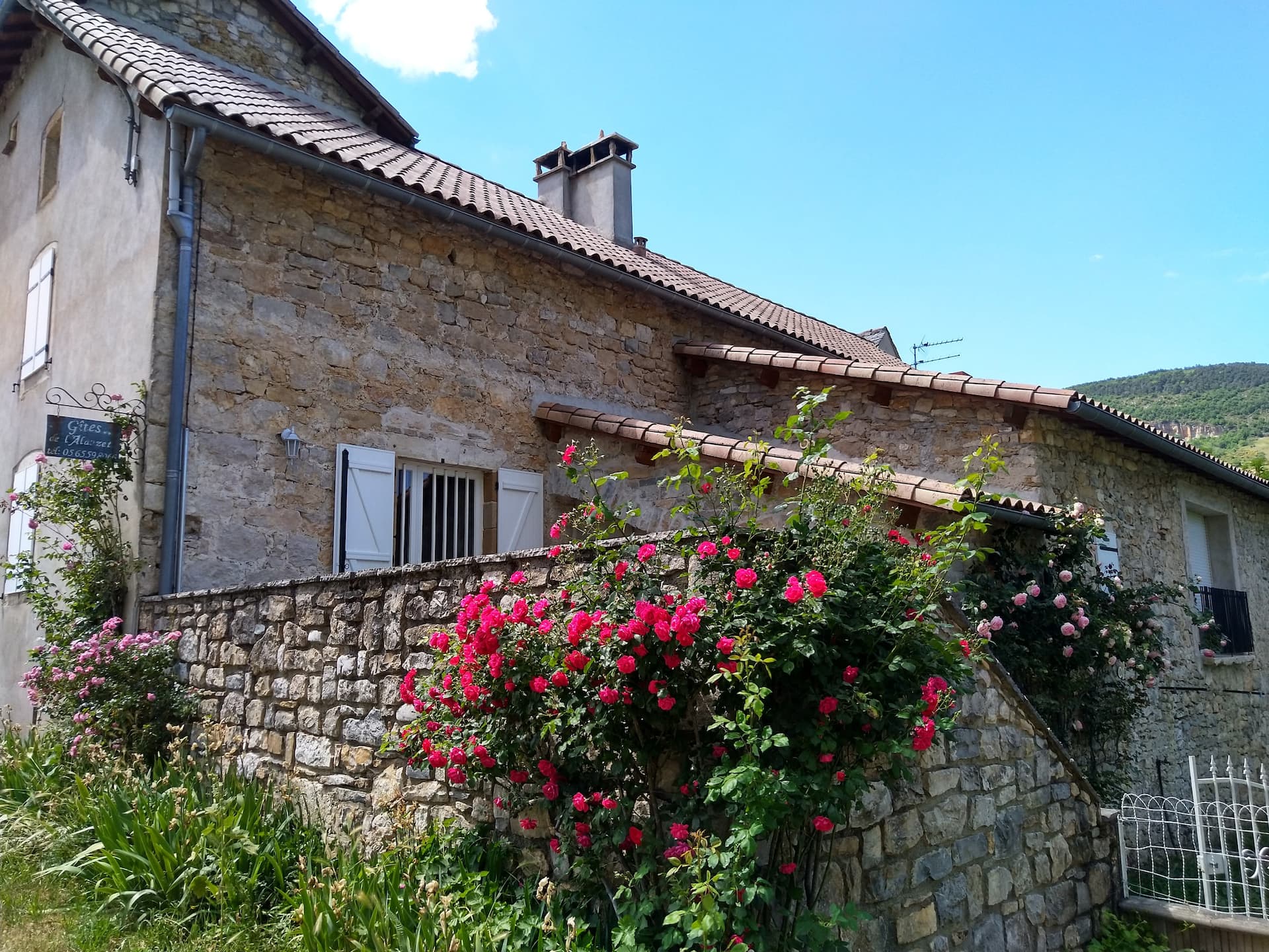A stone retreat in the Tarn Gorges — Paulhe, southern France.